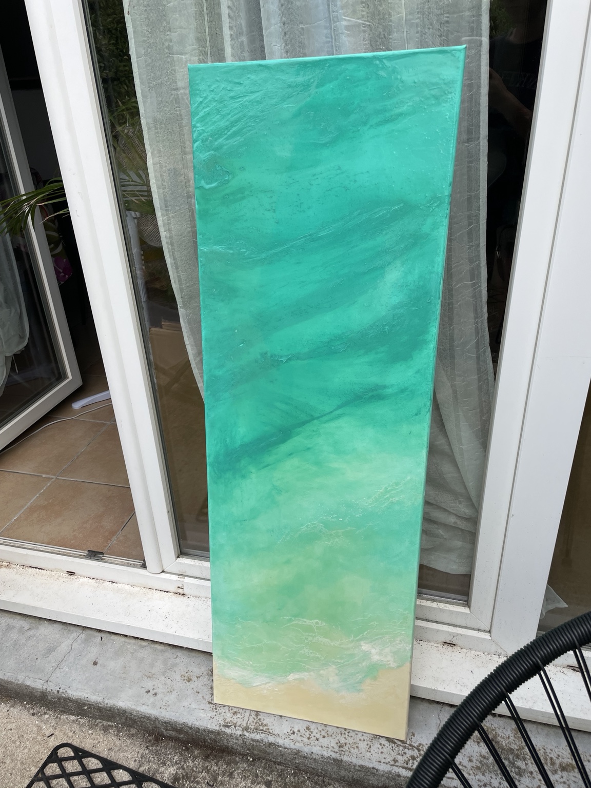 Œuvre Atelier Geri 40 x 120 cm